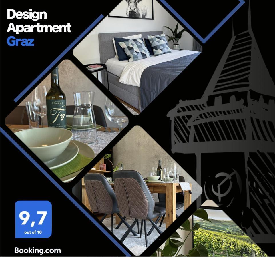 Designapartment Blue Sky -55M2-Free Parking & Wifi Graz Eksteriør billede